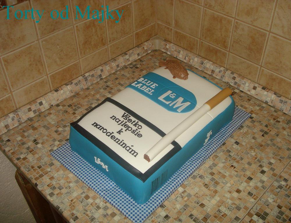 LM cigarety s rybkou